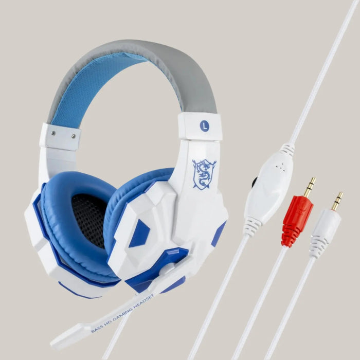 headphones Black white No light