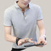 Polo Shirt For Men Grey and coffee