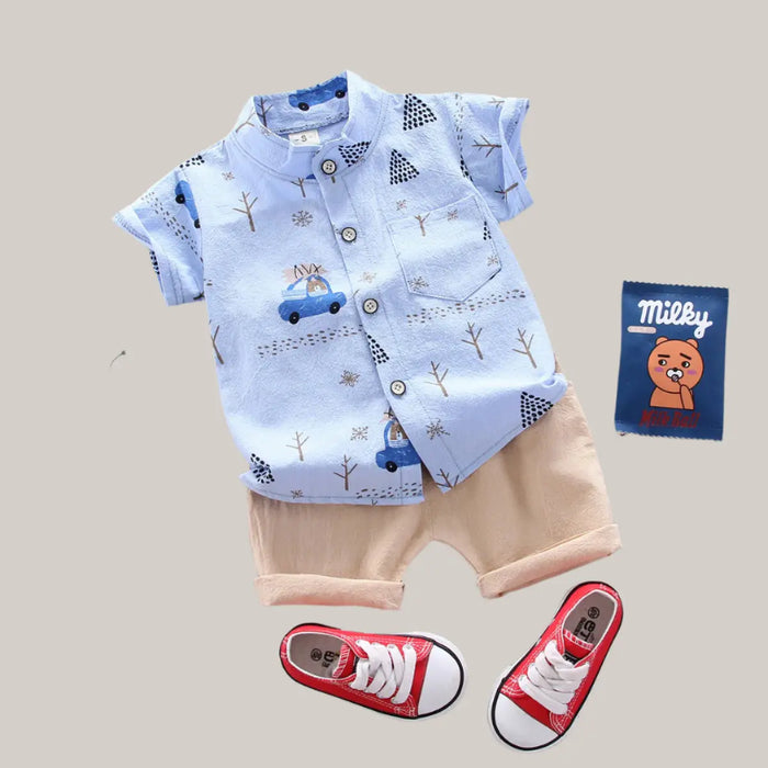Children clothes set Light Blue