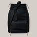 Women Bandage PU Leather Skirt Black