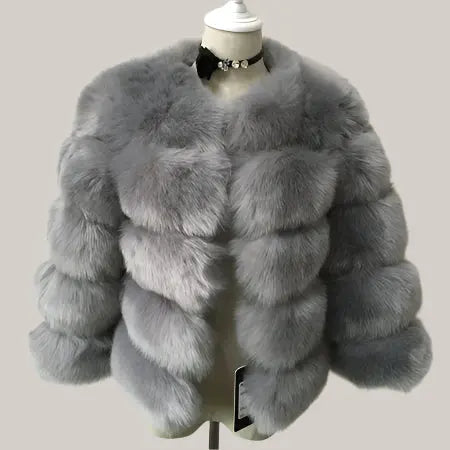 S-3XL Mink Coats Women Winter