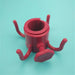 Beach Umbrella Pole Hanger – 4 Hooks, 3 Colors Red