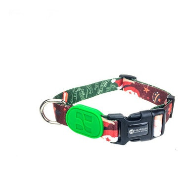 Colorful Adjustable Dog Collar XMAS