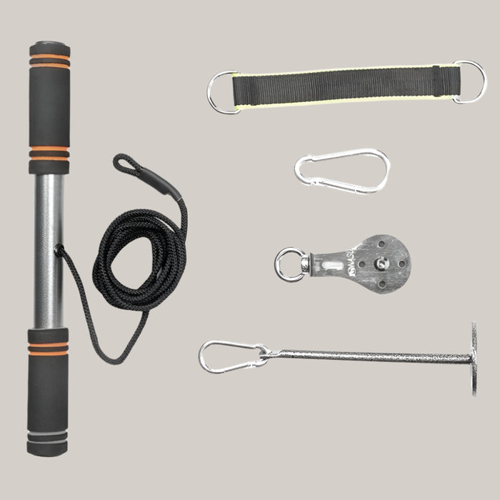 High Pull Jack Bar Tensioner Dumbbell