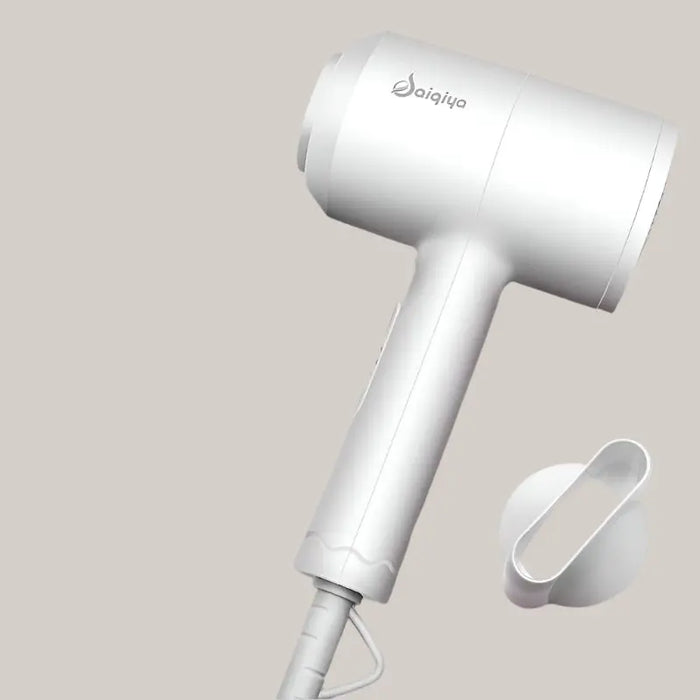 Compact Hair Dryer – UK Plug, Multiple Colors White blue UK