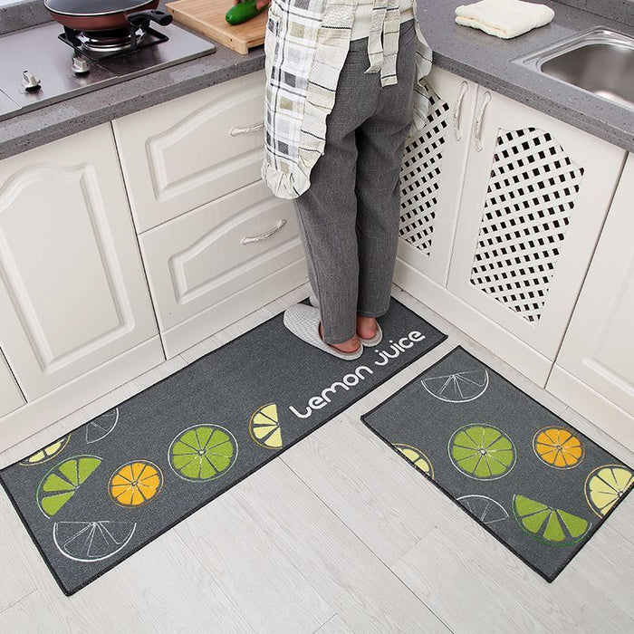 Absorbent Non-Slip Kitchen Mat, 40 × 60 or 40 × 120 cm 12 Style