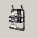 Nordic Aluminum No-Drill Kitchen Storage Rack System