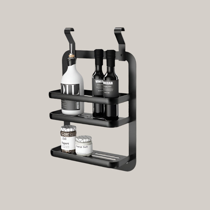 Nordic Aluminum No-Drill Kitchen Storage Rack System