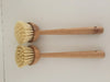 Bamboo Handle PET Kitchen Cleaning Brush, 18.5 cm