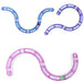 4-Piece Circular Cat Track Toy – 29 cm Sections, 2 Colors