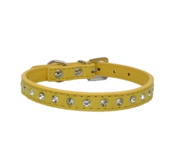 Comfort-Fit Dog Collar Yellow