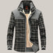 Winter Jacket Men Thicken Warm Grey