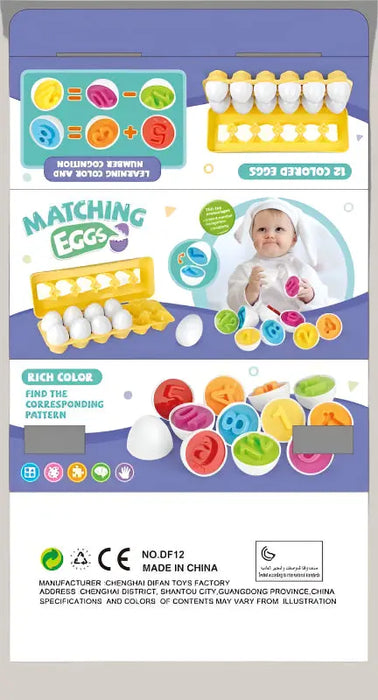 Early Learning Matching Toy – 10 Styles 4style