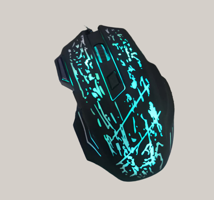 LED-Backlit Wired Gaming Mouse C