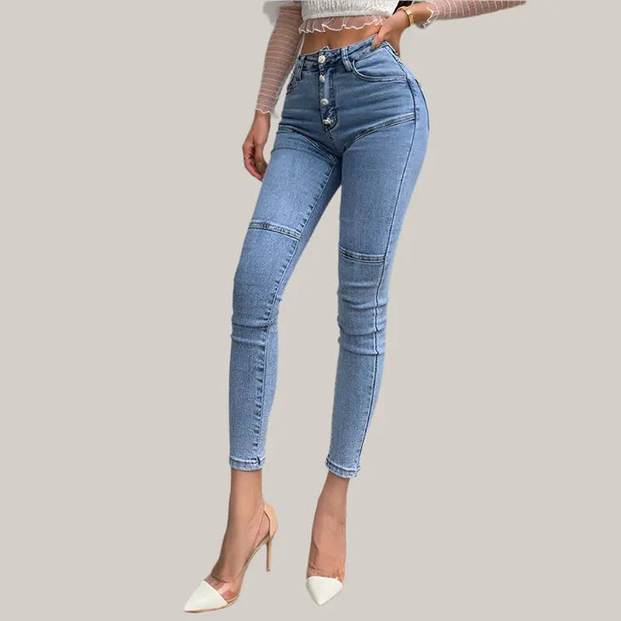 High waisted jeans Light Blue
