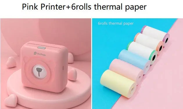 Mini Bliuetooth Wireless Thermal Printer