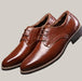 Men's Business Dress Shoes Plus cotton brown 2