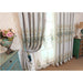Embroidered Polyester Room-Darkening Curtain Fabric