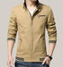 New Spring Autumn Men Casual Jacket Yellow2