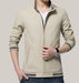 New Spring Autumn Men Casual Jacket Khaki1