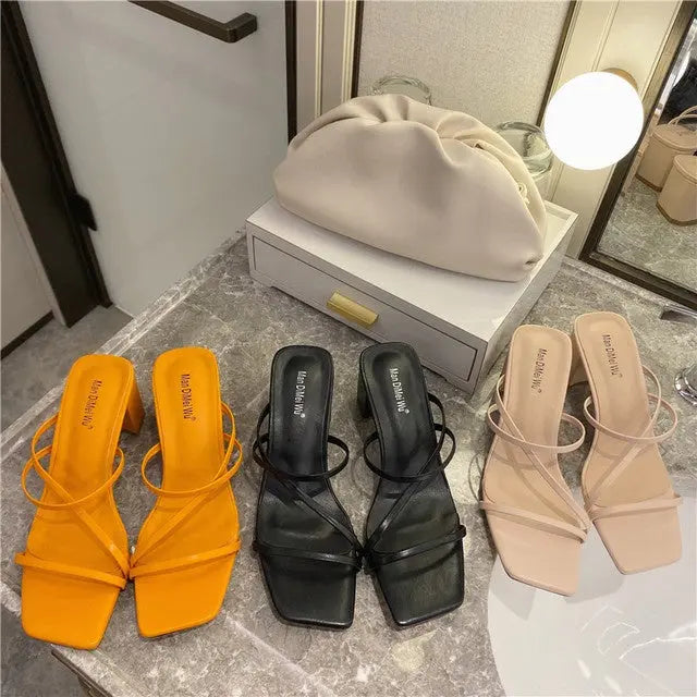 Platform Strap Sandals – EU 35 to 39, 6 Colors