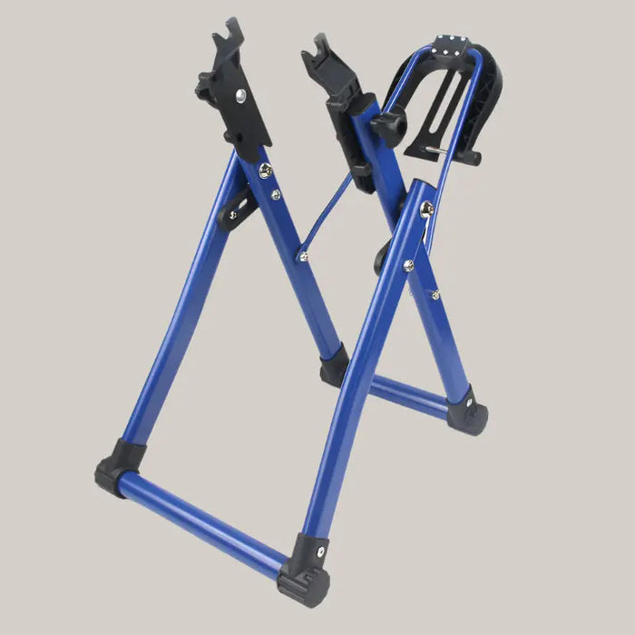 Foldable Bicycle Repair Stand – 4 Colors Blue