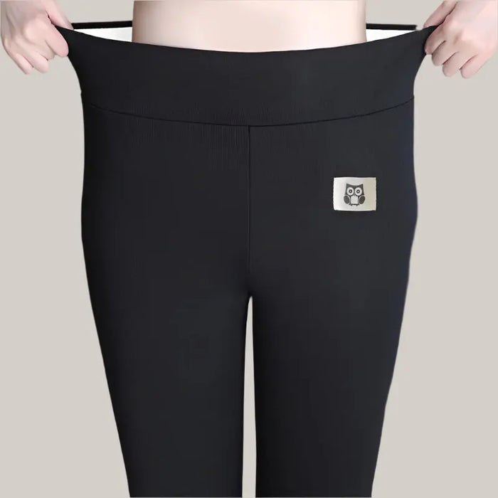 Women's cashmere Leggings Black