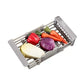 Kitchen sink drain basket