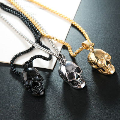 Halloween Skull Necklace Men Fashion