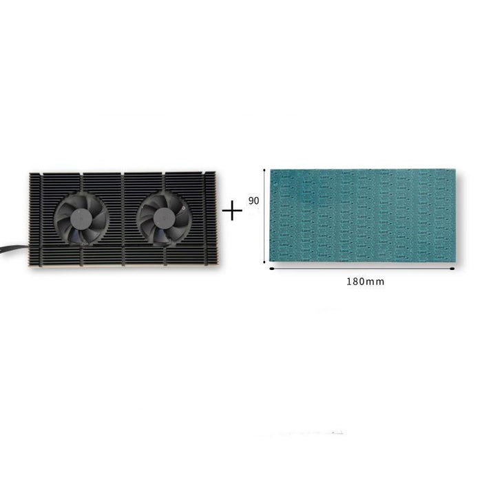 Backplane Radiator Graphics Card Heater Cooling Fan
