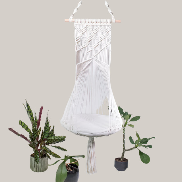 Handmade Macrame Pet Swing Bed