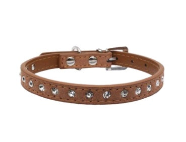 Comfort-Fit Dog Collar Light Brown