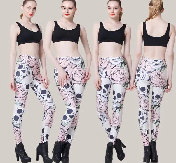 Skull leggings