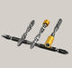 4-Piece Magnetic Hex Driver Bit Set – 65/110 mm