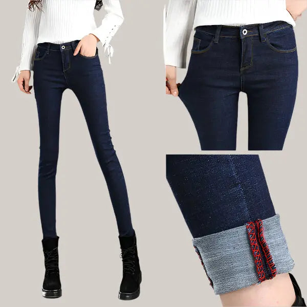 Skinny black jeans Dark blue