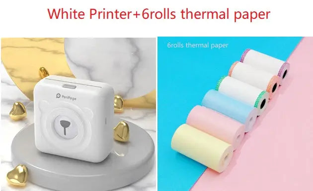 Mini Bliuetooth Wireless Thermal Printer
