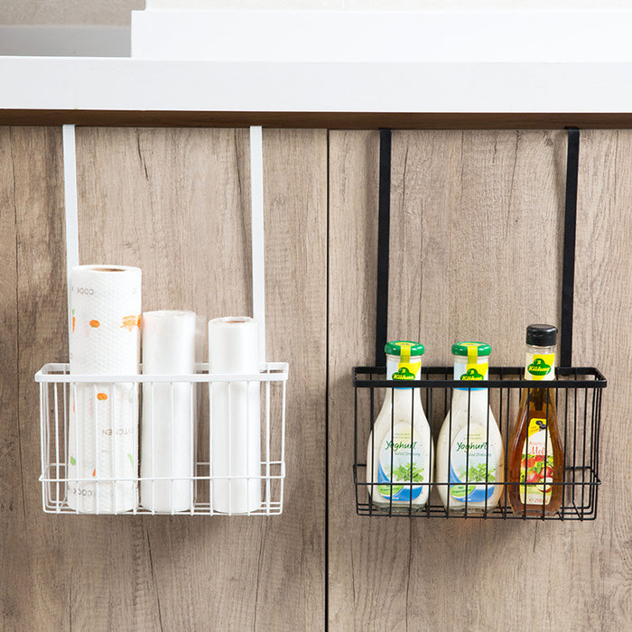 Nordic No-Drill Metal Kitchen Hanging Shelf