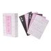 Beautiful girl playing cards solitaire