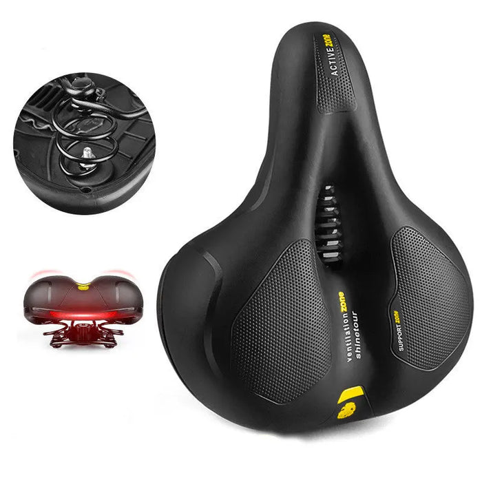 Sports Bicycle Seat Cushion Yellow A