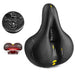 Sports Bicycle Seat Cushion Yellow A