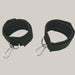 Cable Machine Ankle Straps – 39–50 cm, Pair Black