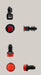 Bicycle Handlebar End Warning Light – 18.5–22 mm