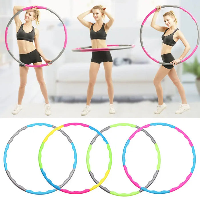 Detachable Fitness Hoop – 6 Colors