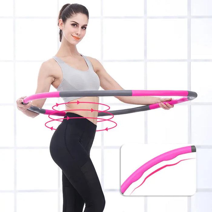 Detachable Fitness Hoop – 6 Colors