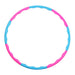 Detachable Fitness Hoop – 6 Colors Rose Red