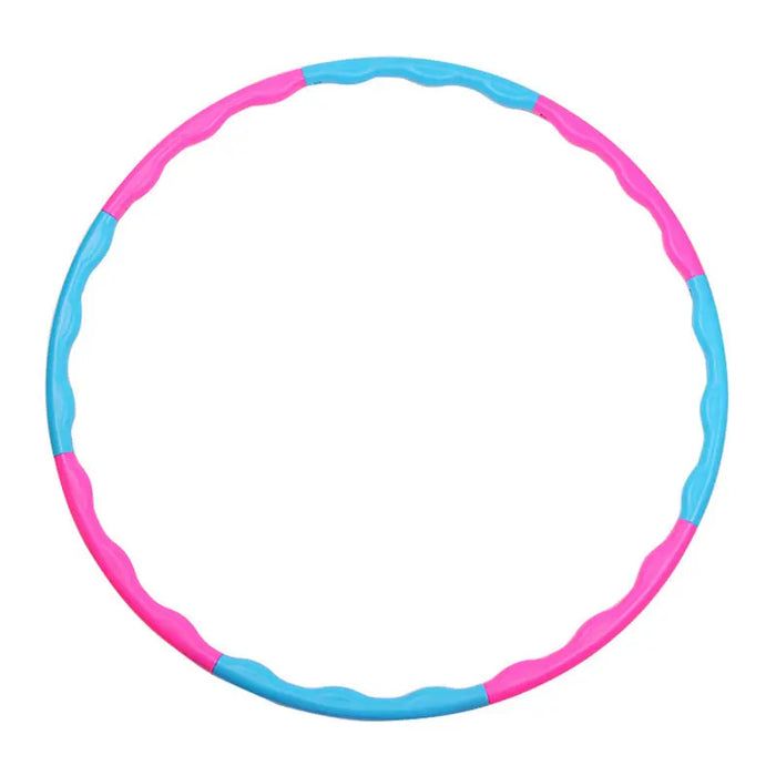 Detachable Fitness Hoop – 6 Colors Rose Red