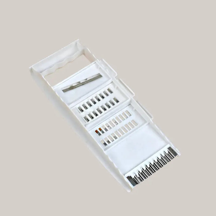 5-Piece Stainless Steel and ABS Vegetable Slicer and Grater Set