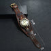 Vintage Leather Watch Bracelet