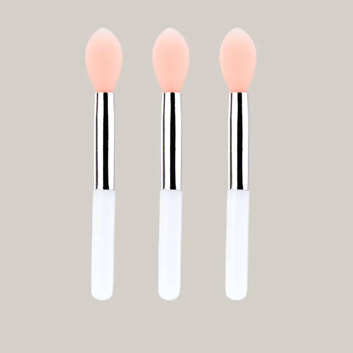 3-Piece Mini Lip Brush Set – 8 cm