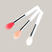 3-Piece Mini Lip Brush Set – 8 cm